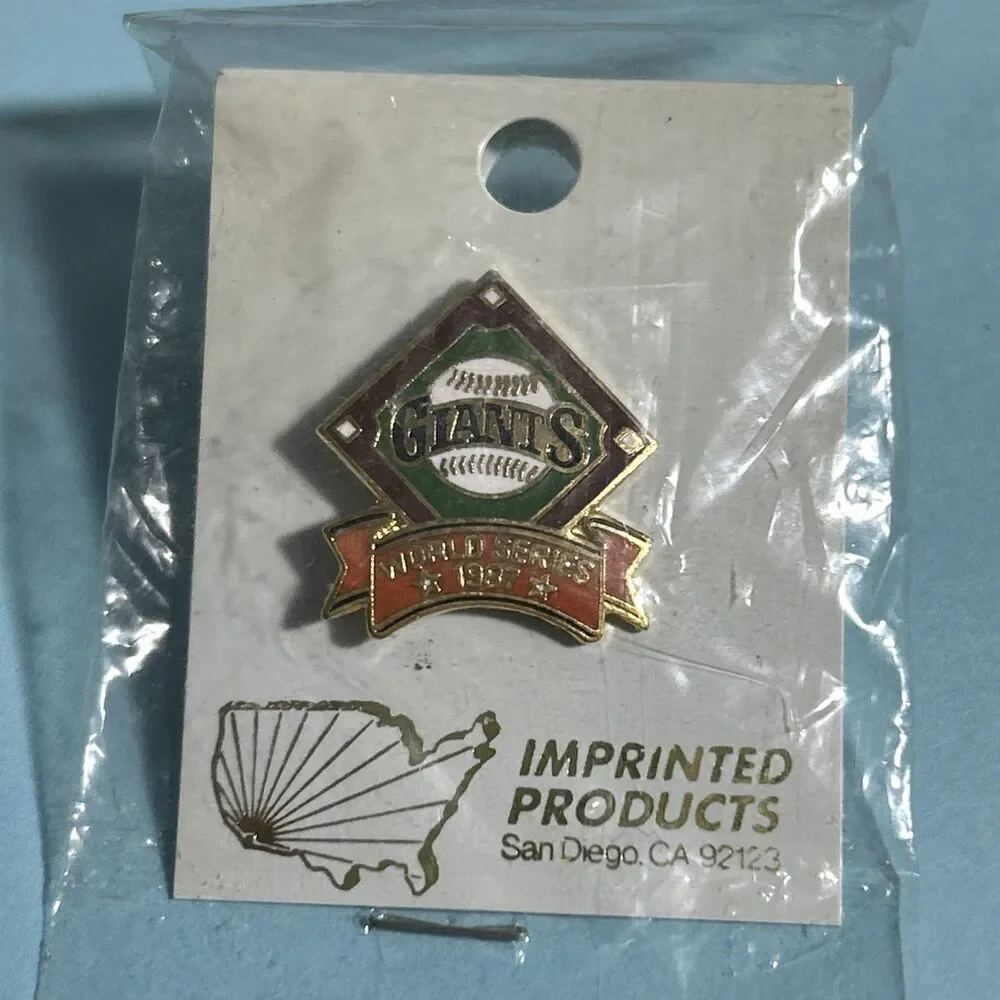 1987 San Francisco Giants Phantom World Series Pin -New Imprinted Products